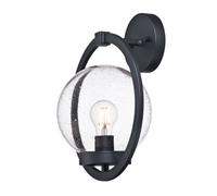 Balcone Lampade Esterno Parete Palm Spiaggia Sfera Nero da E27 Versione