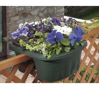 Balconetta Doppia Bama Klunia 7 lt Verde 40 x 19,8 x 18,5 cm