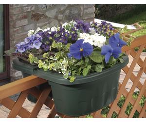 Balconetta Doppia Bama Klunia 7 lt Verde 40 x 19,8 x 18,5 cm