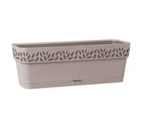 BALCONETTA RETTANGOLARE 'CLOE' lt.9,5 - greige/grigio quarzo
