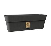 BALCONETTA RETTANGOLARE 'ETHICA' Cm 50 x 18 x 17 - lt.9,5 - grafite