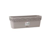 Balconetta Rettangolare Greige Stefanplast Cloe Grigio Quarzo 9,5 lt