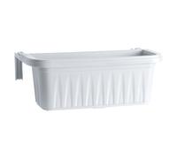 BALCONETTA RETTANGOLARE 'RONDINE' cm 50x20xh.18,5 - lt.11 grigio