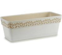 FIORIERA CLOE 50cm BEIGE CON RISERVA ACQUA