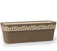 Balconetta tortora Stefanplast Opera Cloe cm 50x18x17 con riserva d'acqua