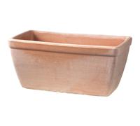 Balconiera Fioriera Liscio Antico 40 x 18 X 17 CM Con Foro