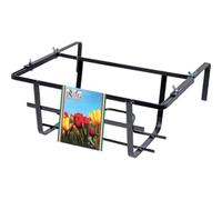 Balconiera Tulipano Regolabile Ferro Battuto Vern Nero Cm 40X22 H.Cm 15 - 1 Pz