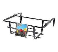 BALCONIERA TULIPANO REGOLABILE FERRO BATTUTO VERN NERO CM 50X22 H.CM 15 PZ 6