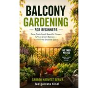 Balcony Gardening for Beginners: A Step-by-Step Guide to Growing Vegetables, Herbs, and Flowers in Small Spaces