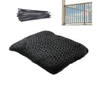 Balcony Net Mesh, Protective Balcony Railing Net, Protective Stair Mesh Barrier, Safety with Strong Design, Safety Guard Falling Prevention for Apartment Home Outdoor Indoor Use