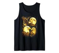 Bald And Majestic American Bald Eagle Vintage Eagle Bird Fun Canotta