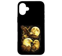 Bald And Majestic American Bald Eagle Vintage Eagle Bird Fun Custodia per iPhone 16 Plus