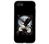 Bald And Majestic American Bald Eagle Vintage Eagle Bird Fun Custodia per iPhone SE (2020) / 7 / 8
