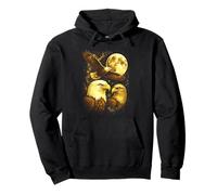 Bald And Majestic American Bald Eagle Vintage Eagle Bird Fun Felpa con Cappuccio