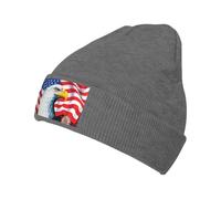 Bald Eagle - Berretto lavorato a maglia per uomini e donne, da corsa, leggero, berretto termico, unisex, taglia unica, Rosa violaceo scuro, Taglia unica