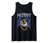 Bald Eagle Patriot Gangster - Divertente Strano Trashy Meme Canotta