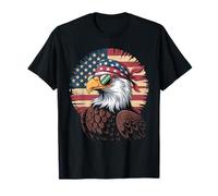 Bald Eagle USA Bandana Bandiera Messicana Occhiali Donna Uomo Maglietta