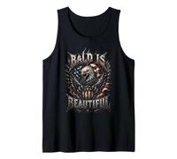 Bald is Beautiful 4th of July Independence Day Eagle Canotta
