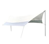 Baldacchino da spiaggia, 4 m × 4 m, parasole resistente, grande copertura per le vacanze e prendere il sole