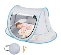 Baldacchino da spiaggia per bambini, parasole per spiaggia, parasole per esterni, leggero, a prova di sabbia, per picnic, parco giochi, viaggi, cortile, riposo, campeggio, vacanze, sul lago