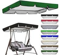 Baldacchino di Ricambio per Altalena Seat Hammock Cover Top Garden Outdoor Colorato Baldacchino di Ricambio Patio Hammock Cover Top Impermeabile per Swing Cover, 006, 142 * 120 * 18cm