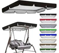 Baldacchino di Ricambio per Altalena Seat Hammock Cover Top Garden Outdoor Colorato Baldacchino di Ricambio Patio Hammock Cover Top Impermeabile per Swing Cover, 003, 249 * 185 * 18cm
