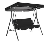 Baldacchino di ricambio per sedia a dondolo, impermeabile, resistente, a prova di strappo, per amaca da giardino a 3 posti