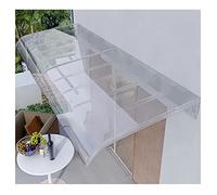 Baldacchino invisibile in policarbonato trasparente, protezione solare, tenda trasparente per apparecchiature elettriche, dimensioni: 40 x 280 cm