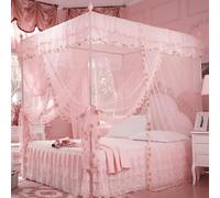 Baldacchino per letto, simpatica zanzariera principessa per tende da letto Baldacchino per ragazze Eleganti tende da letto a baldacchino per la decorazione della camera da letto (150*200*200)