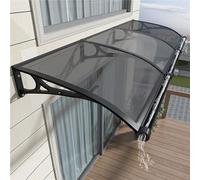 Baldacchino per patio esterno, resistente protezione da pioggia e neve dai raggi UV, per porte d'ingresso, finestre e giardino, per tutte le stagioni, per una maggiore vita all'aperto