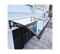 Baldacchino per porta esterna, protezione UV e pioggia, robusta tenda da giardino per una maggiore stabilità, riparo resistente alle intemperie, 61 x 139,7 cm, per ingressi e patii