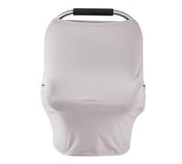 Baldacchino per seggiolino auto comodo asciugamano per allattamento tinta unita neonati cestino protezione manica morbida ed elastica seggiolino auto baldacchino