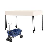 Baldacchino portatile - Copertura antipioggia per carrello da golf in tessuto Oxford 600D | da giardino rimovibile, copertura portatile per picnic, shopping, viaggi, attività all'aperto