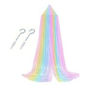Baldacchino rotondo traspirante del letto della principessa per la decorazione della stanza delle ragazze con la maglia traspirante e la rete portatile facile di Setsup caratteristica del