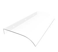 Baldacchino trasparente da giardino, copertura invisibile per finestre, tetti, finestre, balconi, cortili, 39,9 x 80 cm