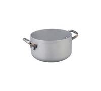 Baldassare Agnelli Casseruola alta 2 manici, induzione, in alluminio 3 mm, Ø 28 cm Casseruola alta 2 manici, induzione, in alluminio 3 mm, Ø 28 cm