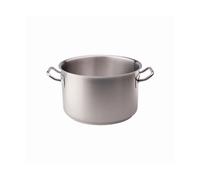 Pentole Agnelli Linea Acciaio Inox 18-10 Casseruola Alta 2 manici cm 36