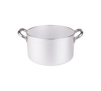 Pentole Agnelli ALMR110445 Casseruola Cilindrica Alta Radiante, Argento, 45 cm, 1 Pezzo