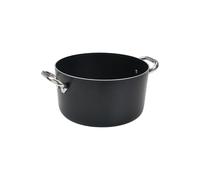 Baldassare Agnelli Casseruola antiaderente AlBlack alta in alluminio 3mm 2 maniglie - Ø32 Casseruola antiaderente AlBlack alta in alluminio 3mm 2 maniglie - Ø32