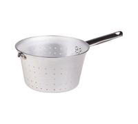 Pentole Agnelli Colapasta e Scaldapasta Conico, Argento, 28 cm