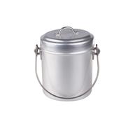 Baldassare Agnelli Pentolino latte finitura opaco in alluminio con coperchio, Ø 12cm Pentolino latte finitura opaco in alluminio con coperchio, Ø 12cm