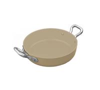 Baldassare Agnelli Tegame 2 manici, antiaderente interno/esterno, alluminio 3 mm, Ø 14 cm - beige Tegame 2 manici, antiaderente interno/esterno, alluminio 3 mm, Ø 14 cm - beige