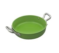 Baldassare Agnelli Tegame 2 manici, antiaderente interno/esterno, alluminio 3 mm, Ø 14 cm - verde Tegame 2 manici, antiaderente interno/esterno, alluminio 3 mm, Ø 14 cm - verde