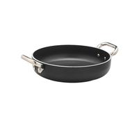 Baldassare Agnelli Tegame antiaderente induzione AlBlack in alluminio 5mm 2 maniglie - 32 cm Tegame antiaderente induzione AlBlack in alluminio 5mm 2 maniglie - 32 cm