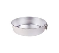 Pentole Agnelli ALMA14332 Tortiera Conica con Anello Spessore 3 Millimetri, Diametro 32 cm