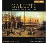 Baldassarre Galuppi Messa Per San Marco (Bressan, Academia De Li Musici) (CD)
