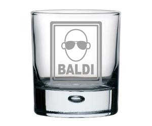 Baldi Calvo Whisky Vetro Design Bolla Nella Base Vecchio Stile Tumbler Papà Del