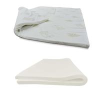 Baldiflex Correttore Materasso in Memory Topper Singolo 80 x 190 h 5 - Fodera in Aloe Vera