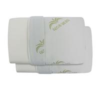 Baldiflex Emporio, Coppia di Cuscini Saponetta Memory Foam, Aloe Vera, Altezza 16 cm