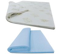 Baldiflex Emporio Correttore Materasso Singolo Topper Memory Fresh Wave H6 con Fodera Aloe Vera 80x190 cm